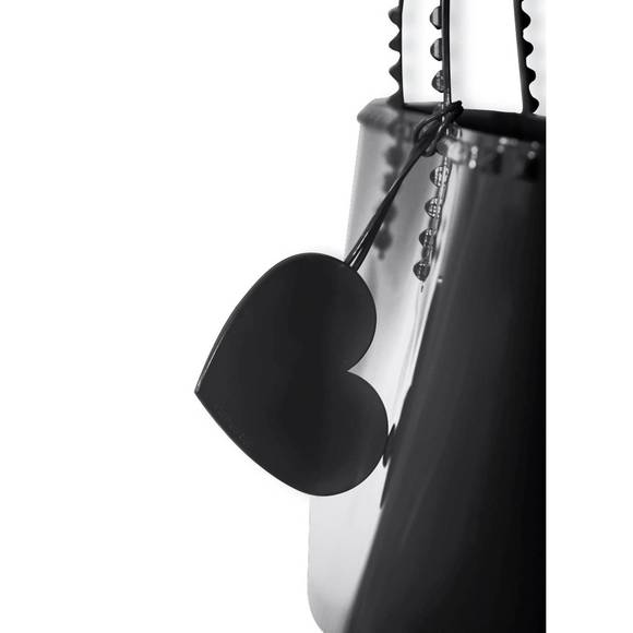 NEW CARMEN SOL cuore charm in gunmetal - Picture 1 of 1